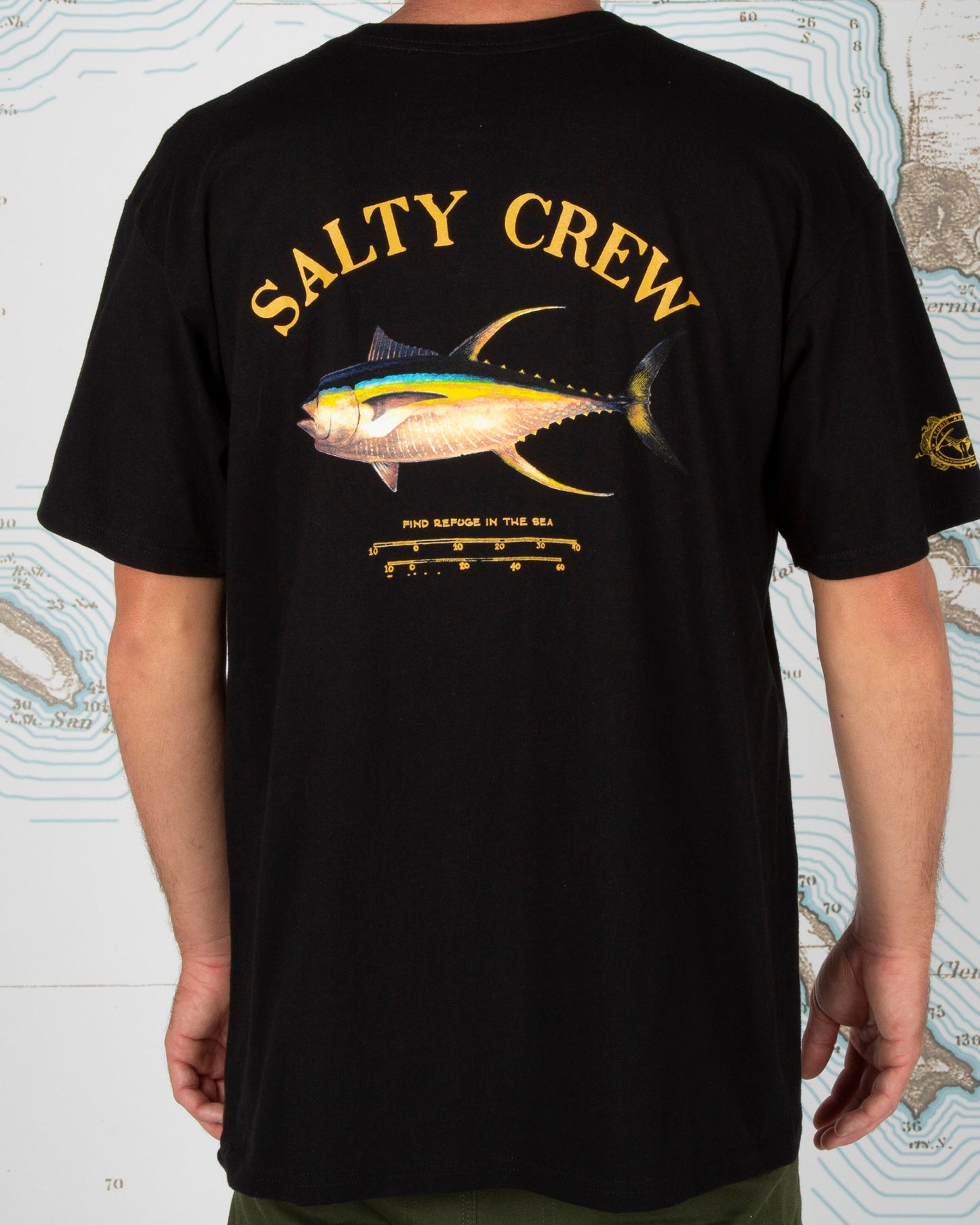 Ahi Mount Standard SS Tee - Black