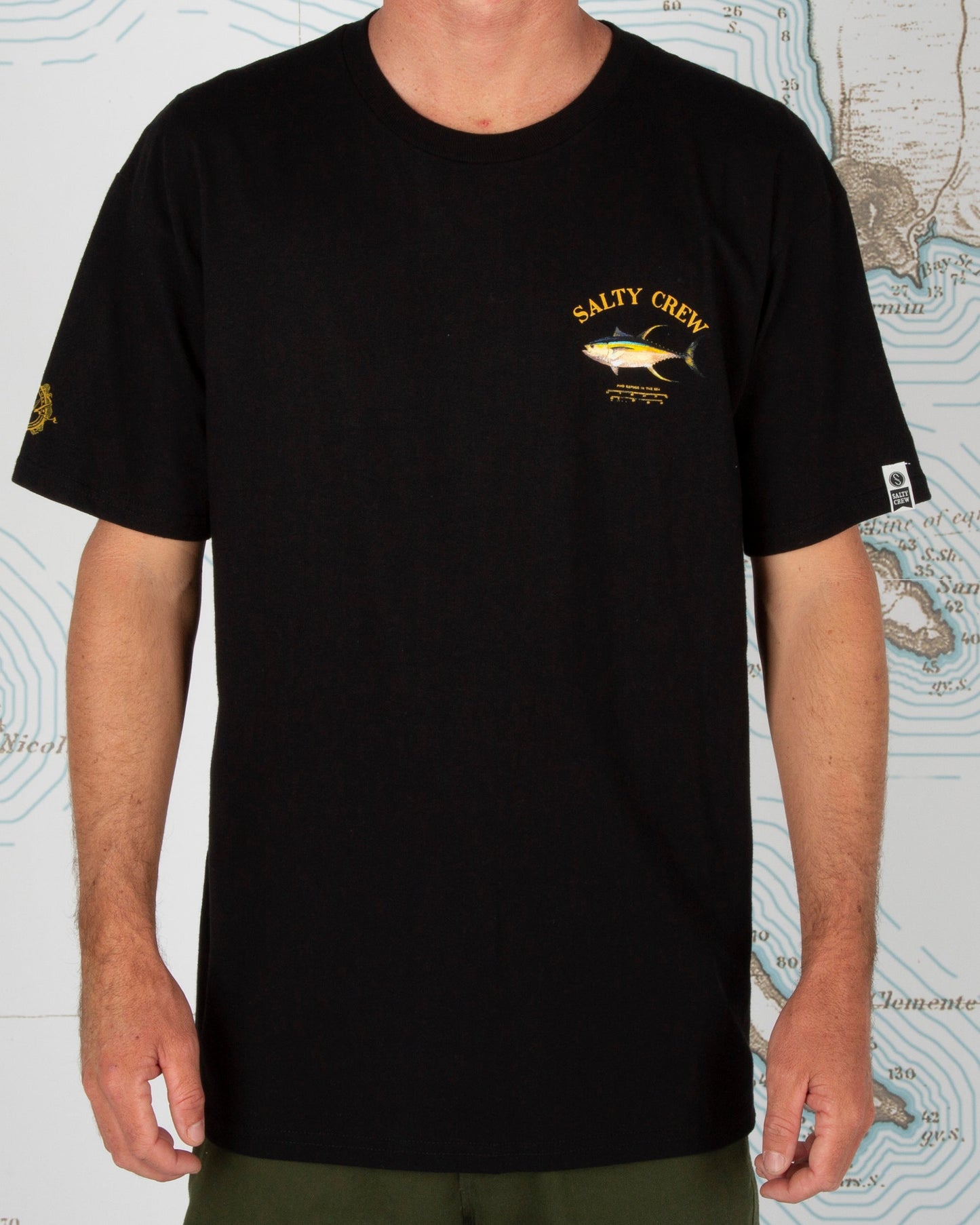 Ahi Mount Standard SS Tee - Black