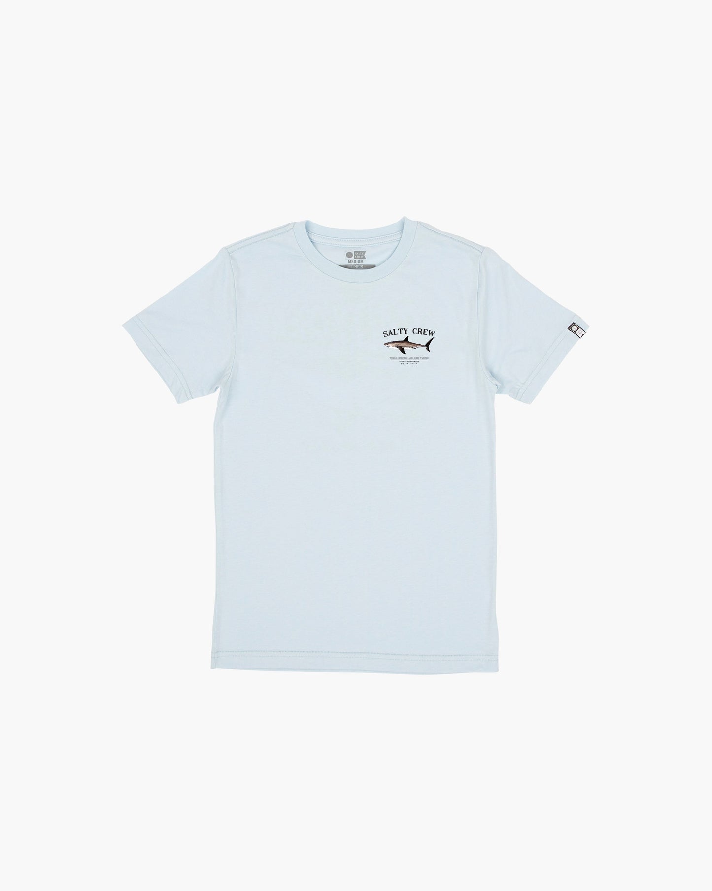 Bruce Boys S/S Tee - Light Blue