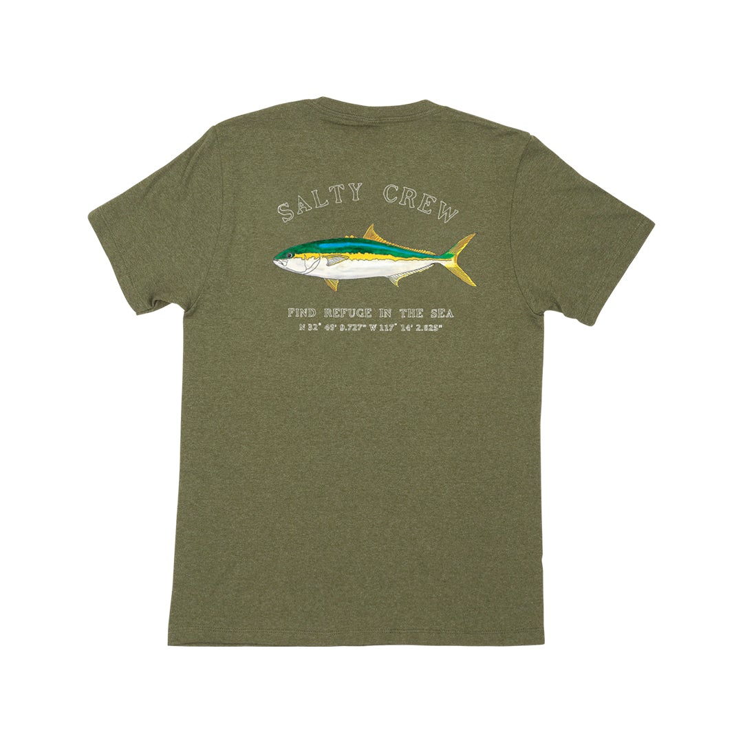 Mossback S/S Tee - Forest Heather