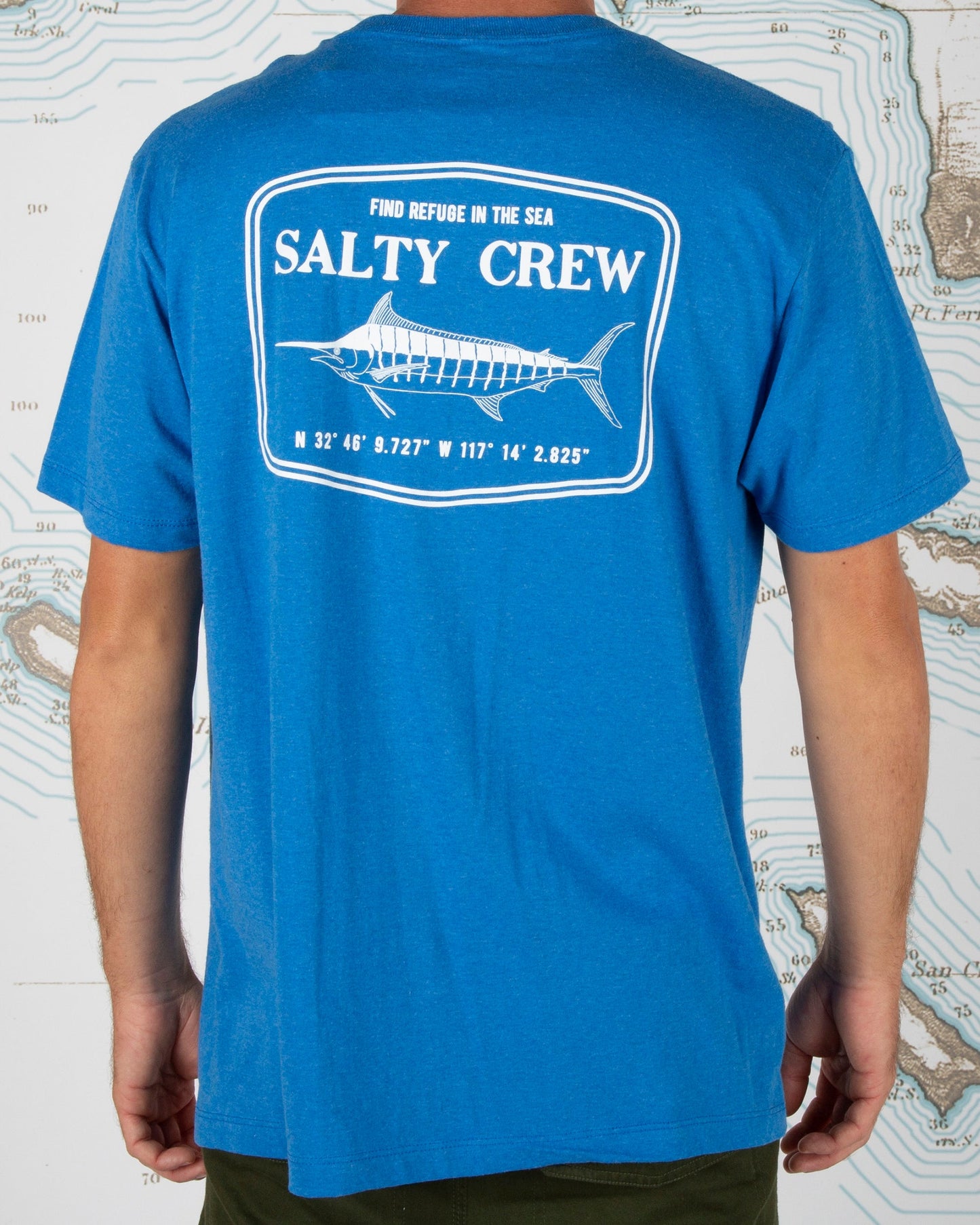 Stealth S/S Tee - Blue Heather