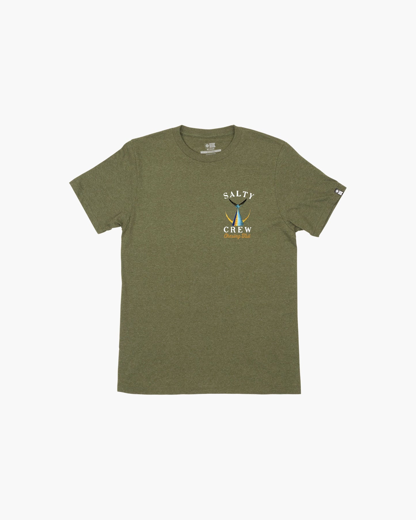 Tailed S/S Tee - Forest Heather