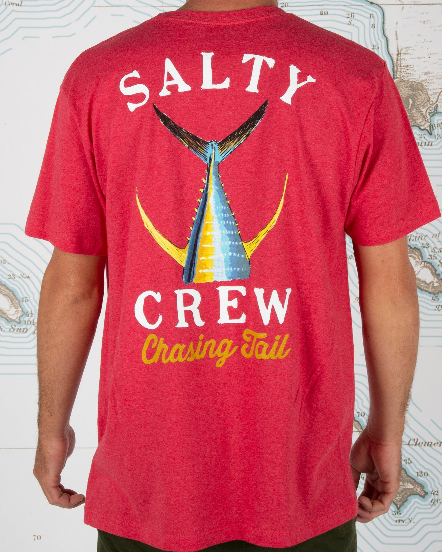 Tailed S/S Tee - RedHeather