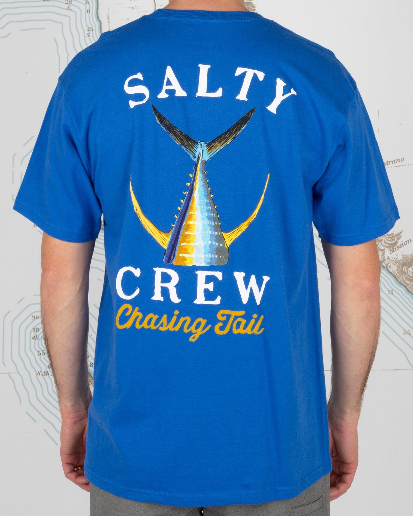 Tailed S/S Tee - Royal