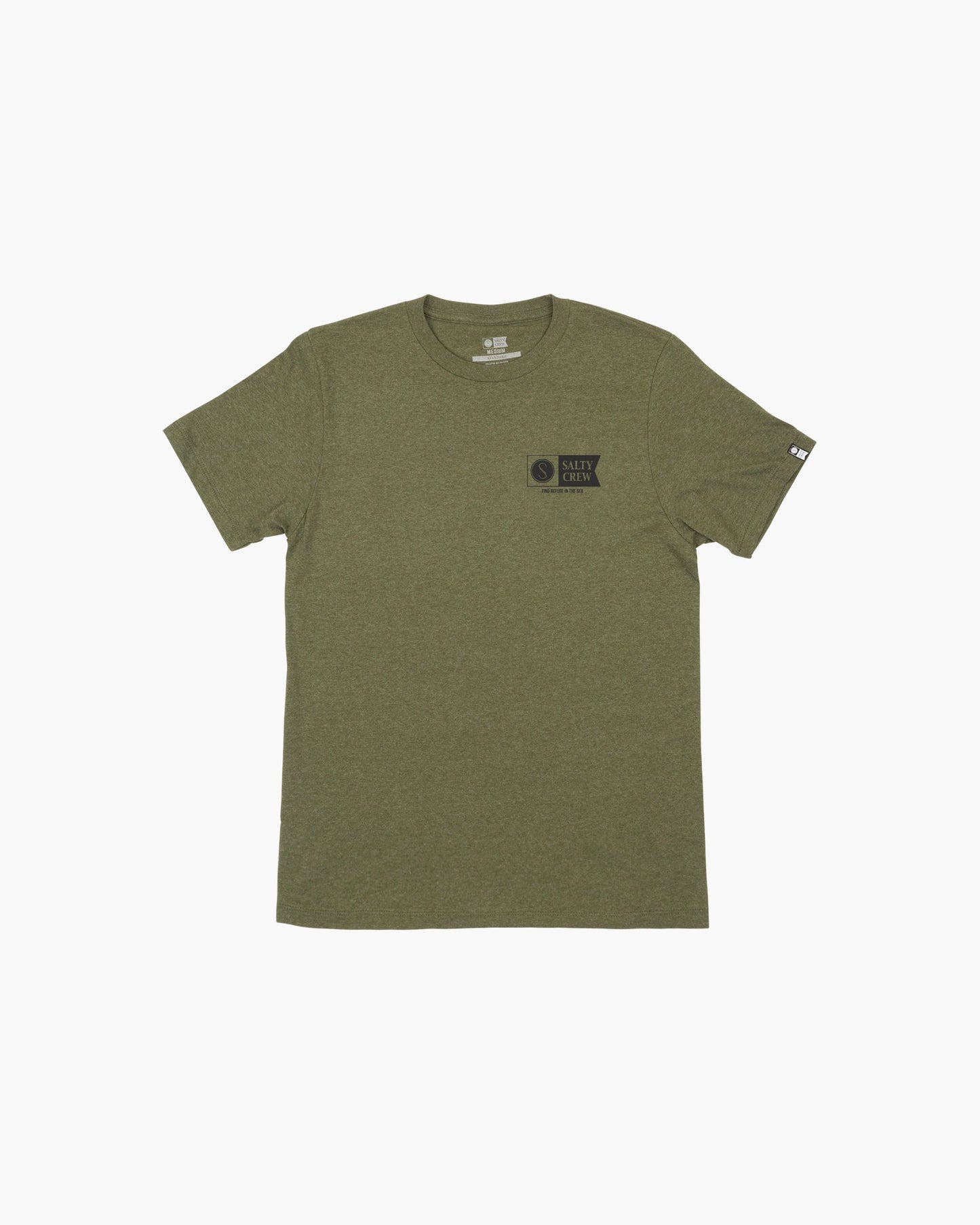 Alpha S/S Tee - Forest Heather