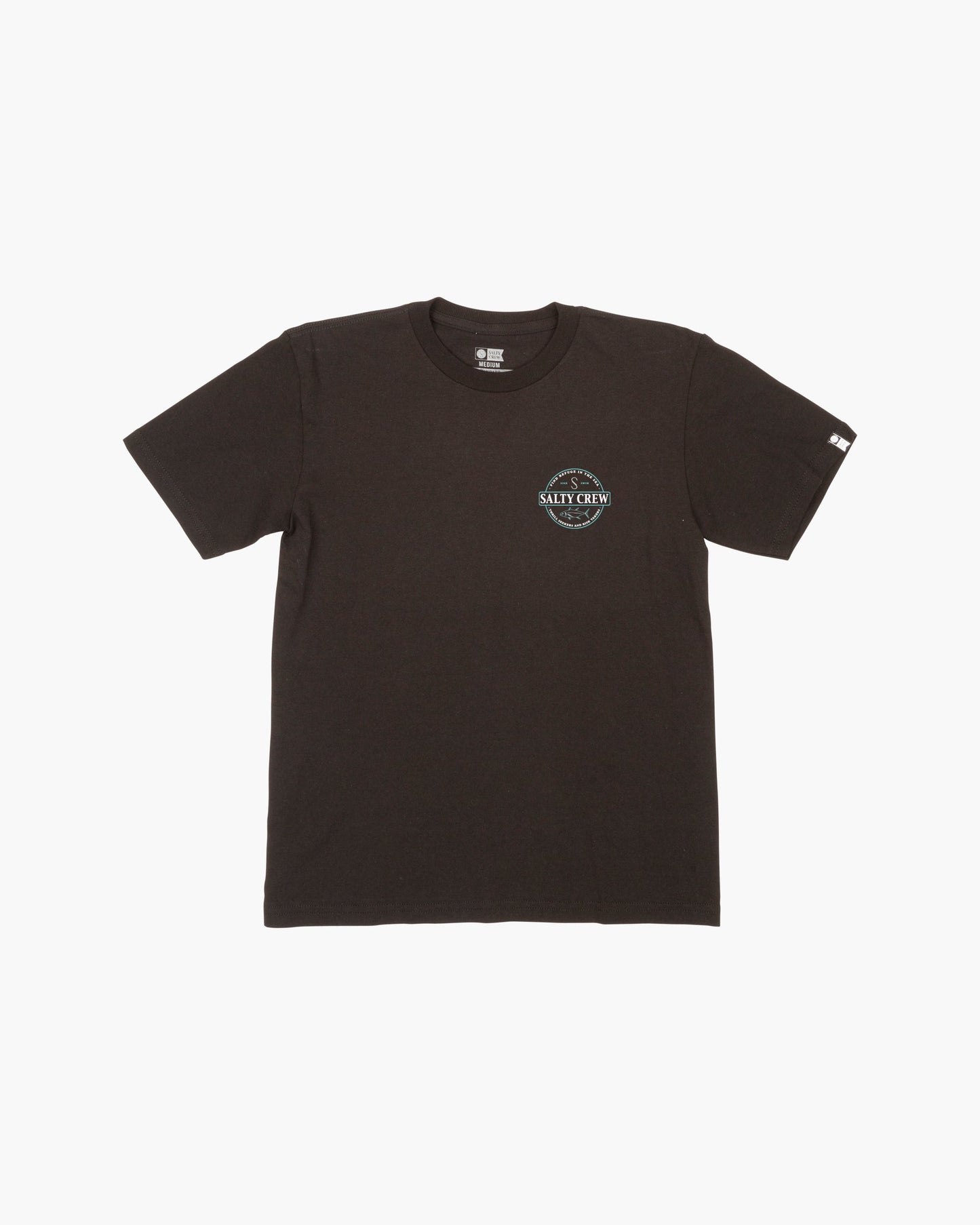 DEEP SEA S/S BOYS TEE - Black