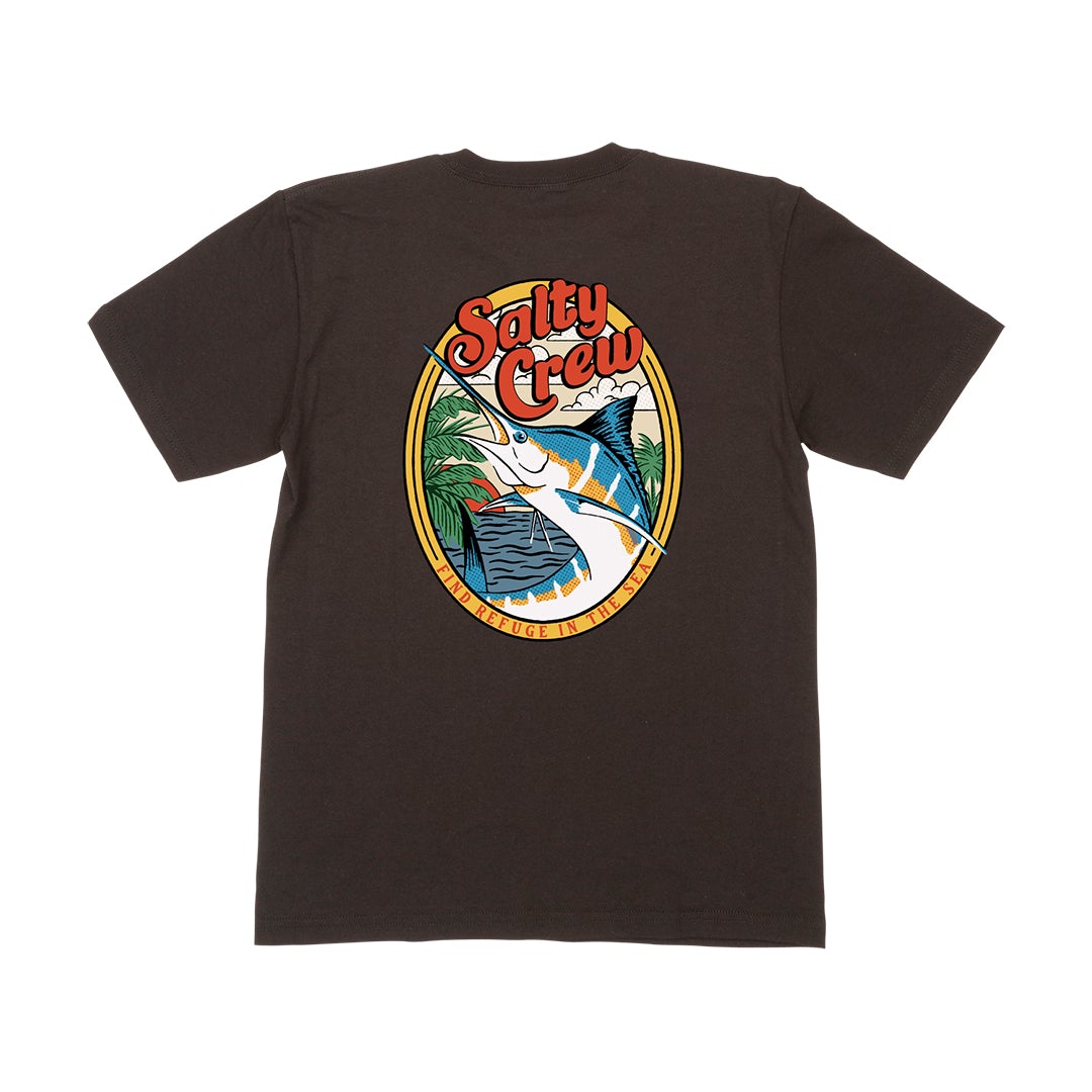 LA PLAYA BOYS S/S TEE - BLACK