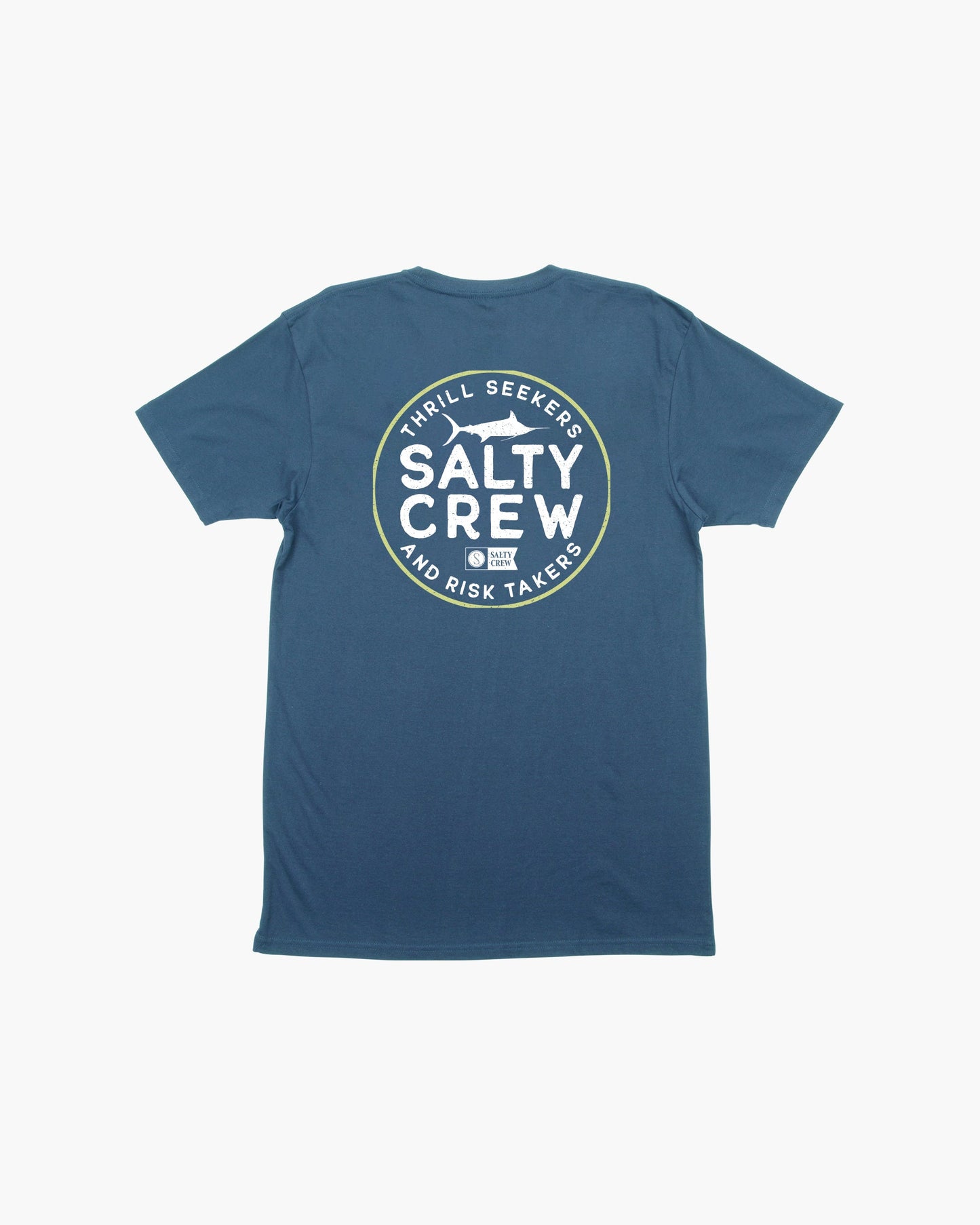 FIRST MATE PREMIUM S/S TEE - Navy