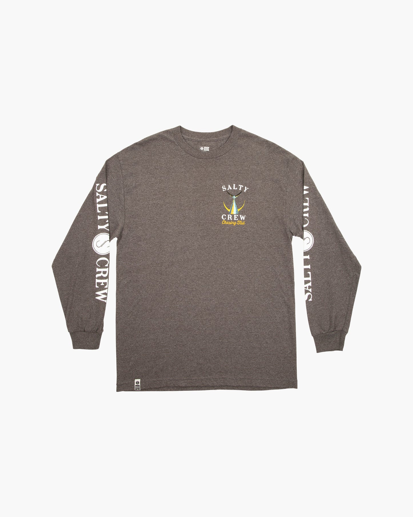 Tailed L/S Tee - Charcoal