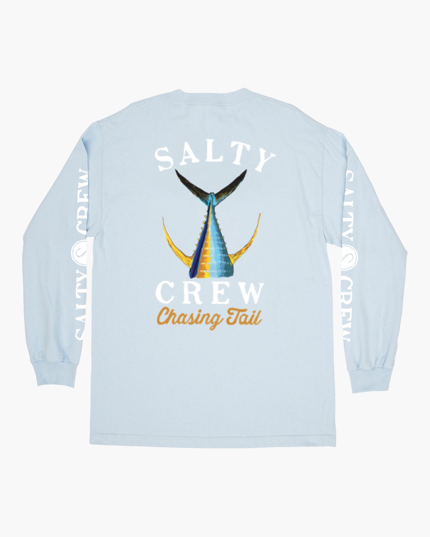 Tailed L/S Tee - Light Blue