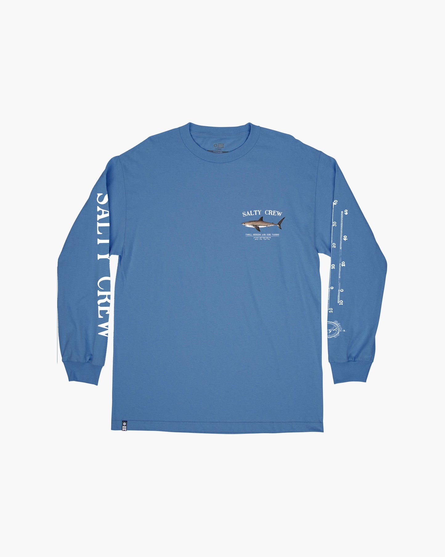 Bruce L/S Tee - Royal