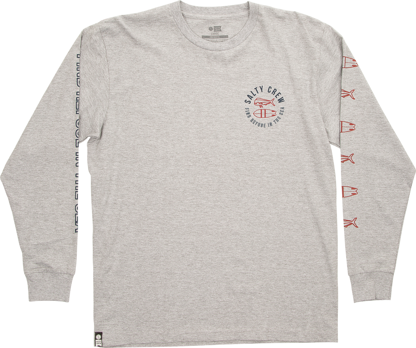 Pescador L/S Tee Long Sleeve Tees - Salty Crew Australia