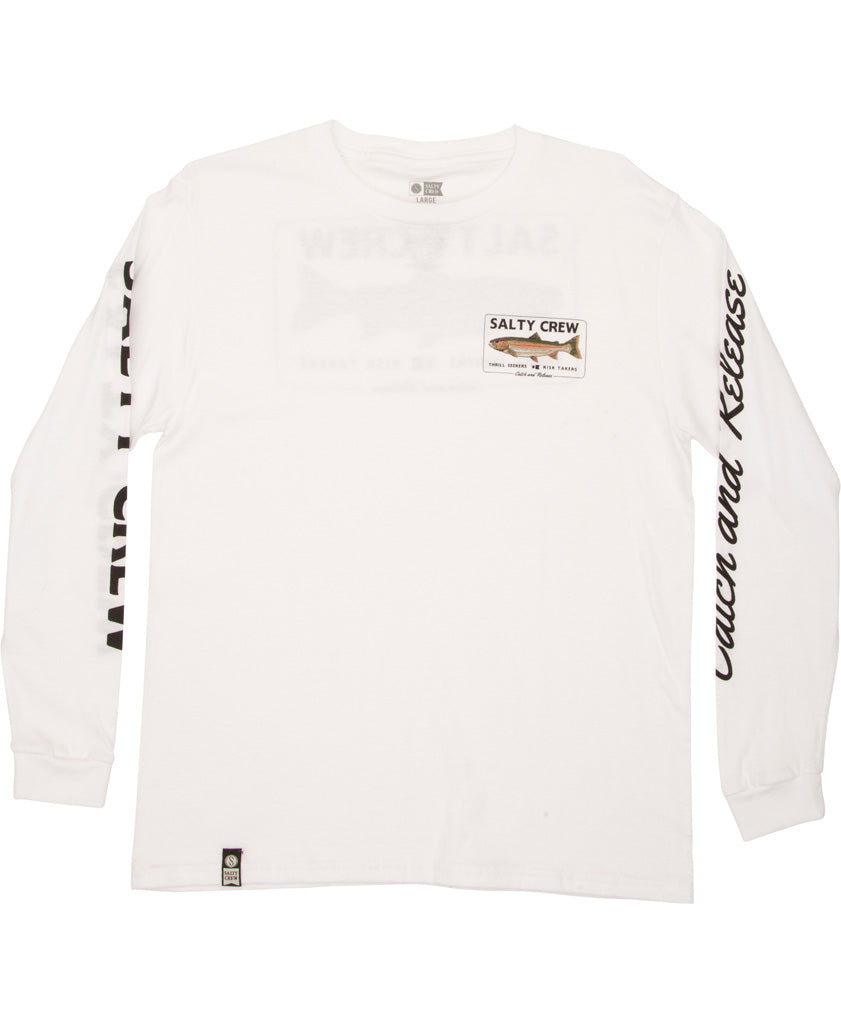 Steelhead L/S Boys Tee Boys - Salty Crew Australia