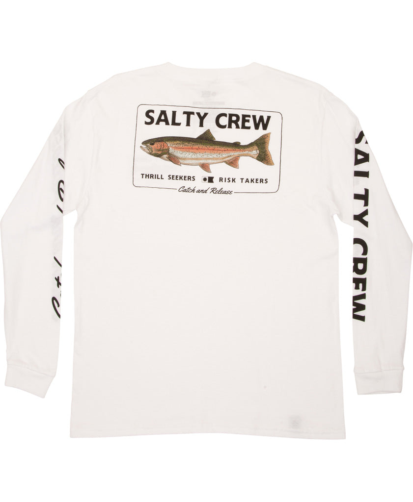 Steelhead L/S Boys Tee Boys - Salty Crew Australia