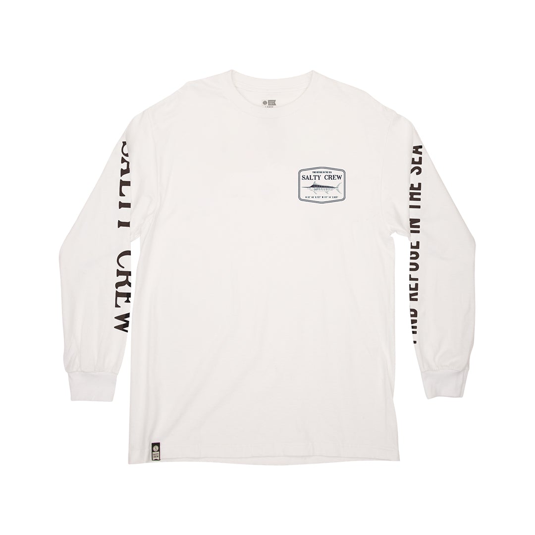 Stealth L/S Tee - White