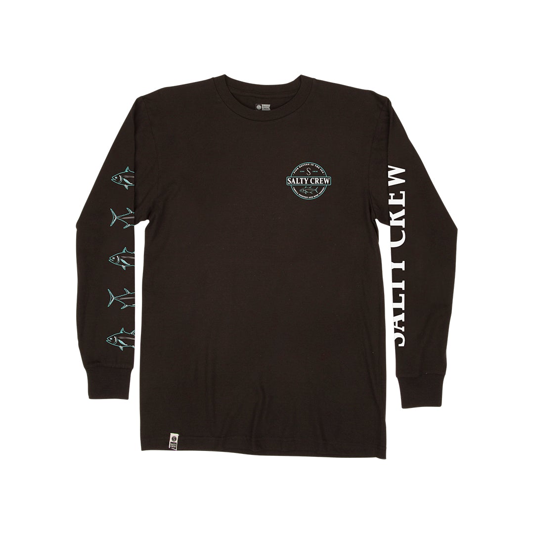 DEEP SEA PREMIUM L/S TEE - BLACK