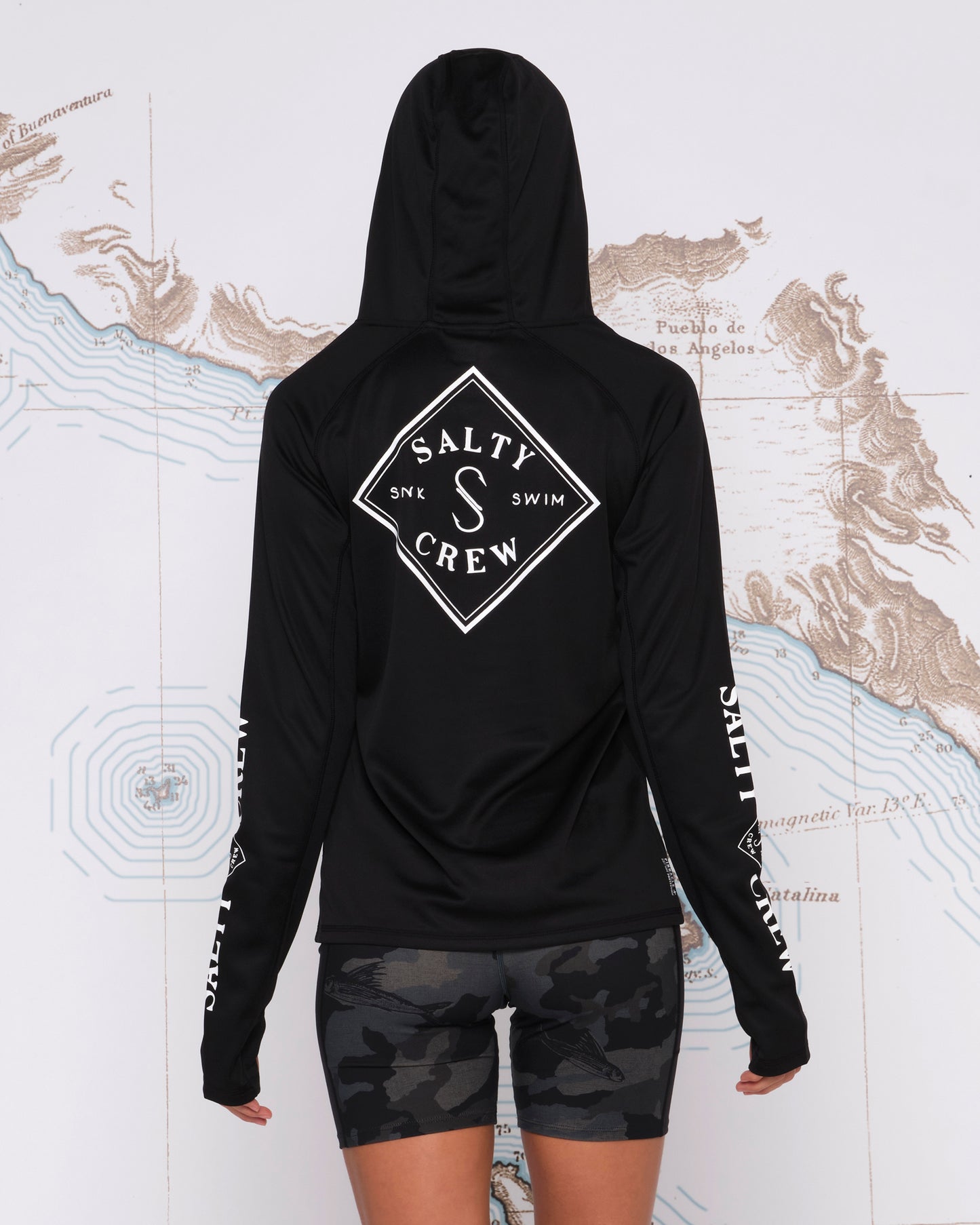 TIPPET PINNACLE HOODY - Black