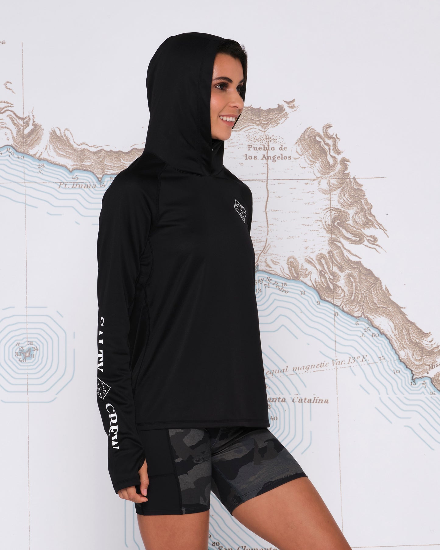 TIPPET PINNACLE HOODY - Black