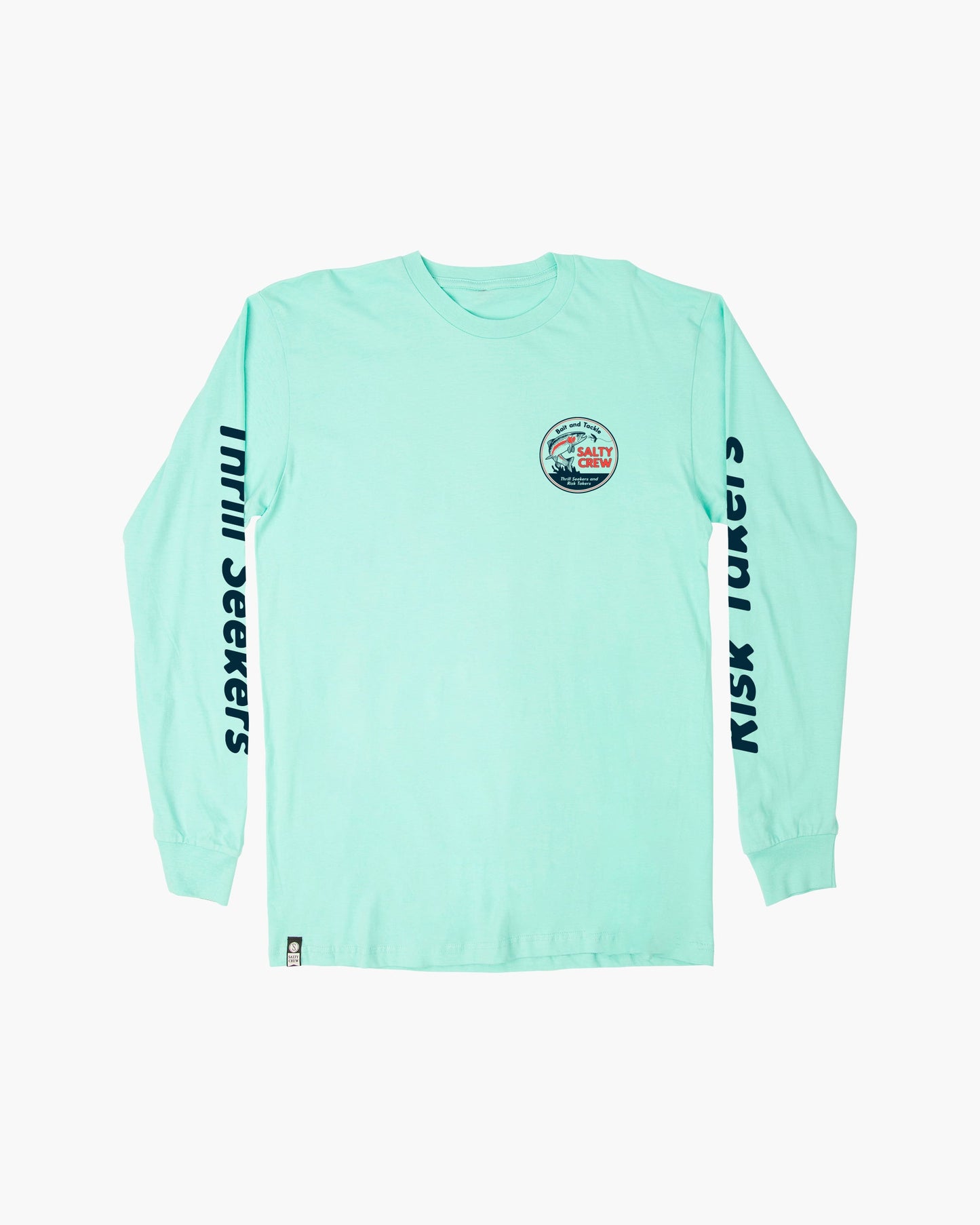 FLY GUY PREMIUM L/S TEE - Sea Foam