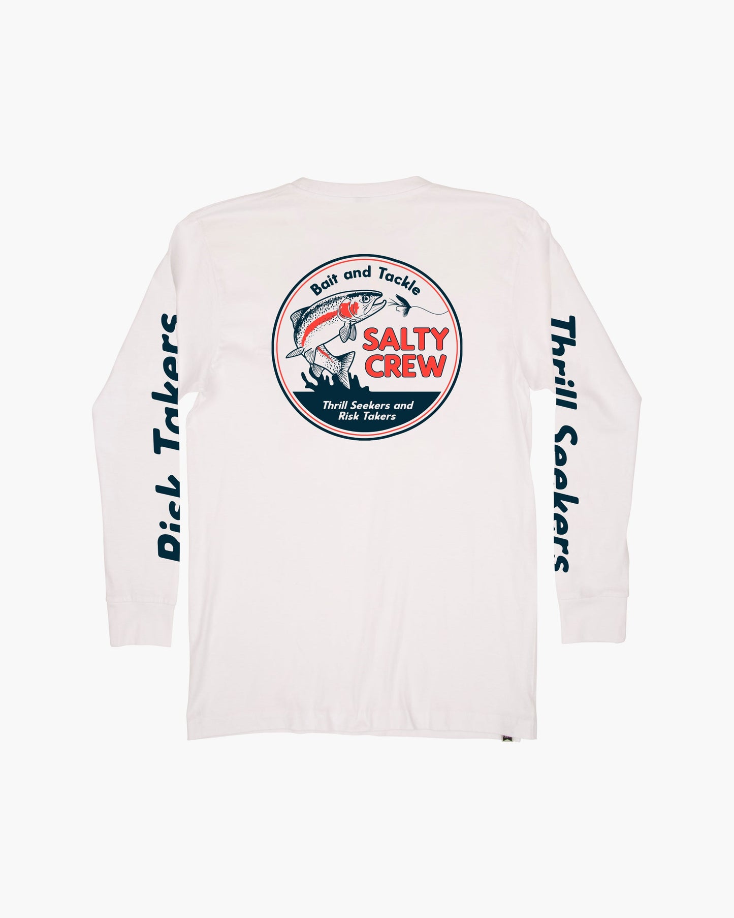 FLY GUY PREMIUM L/S TEE - White