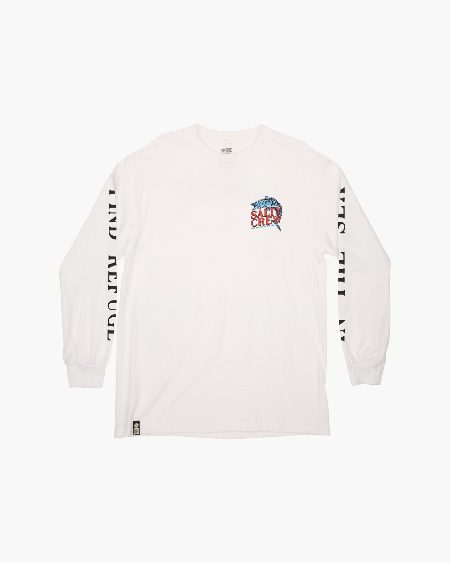 OH NO STANDARD L/S TEE - White