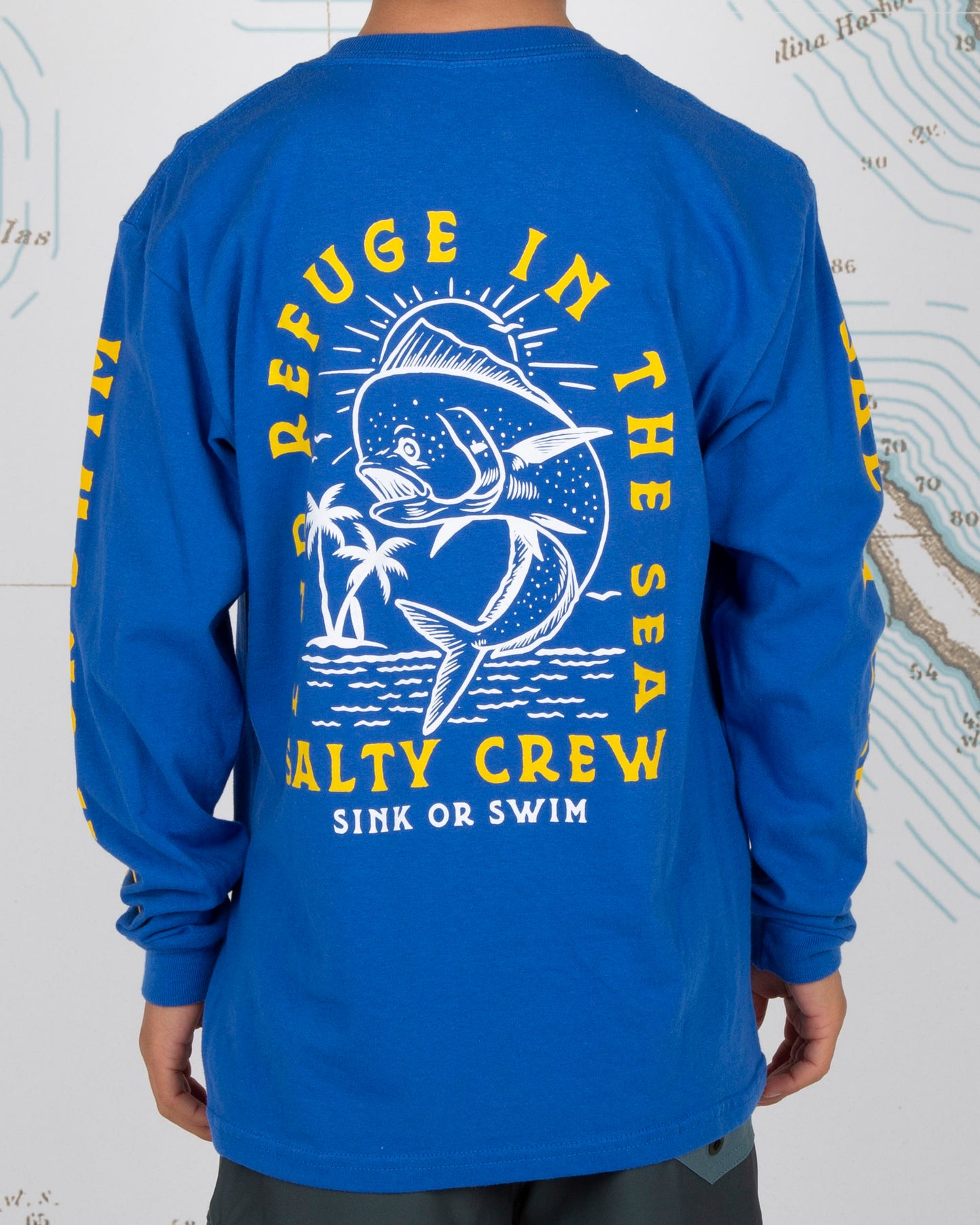 DANCIN DODO BOYS L/S TEE - Royal