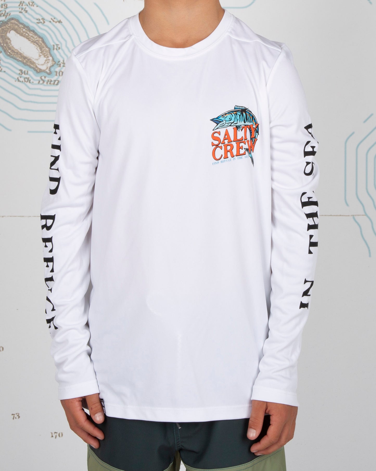 OH NO BOYS SUNSHIRT - White