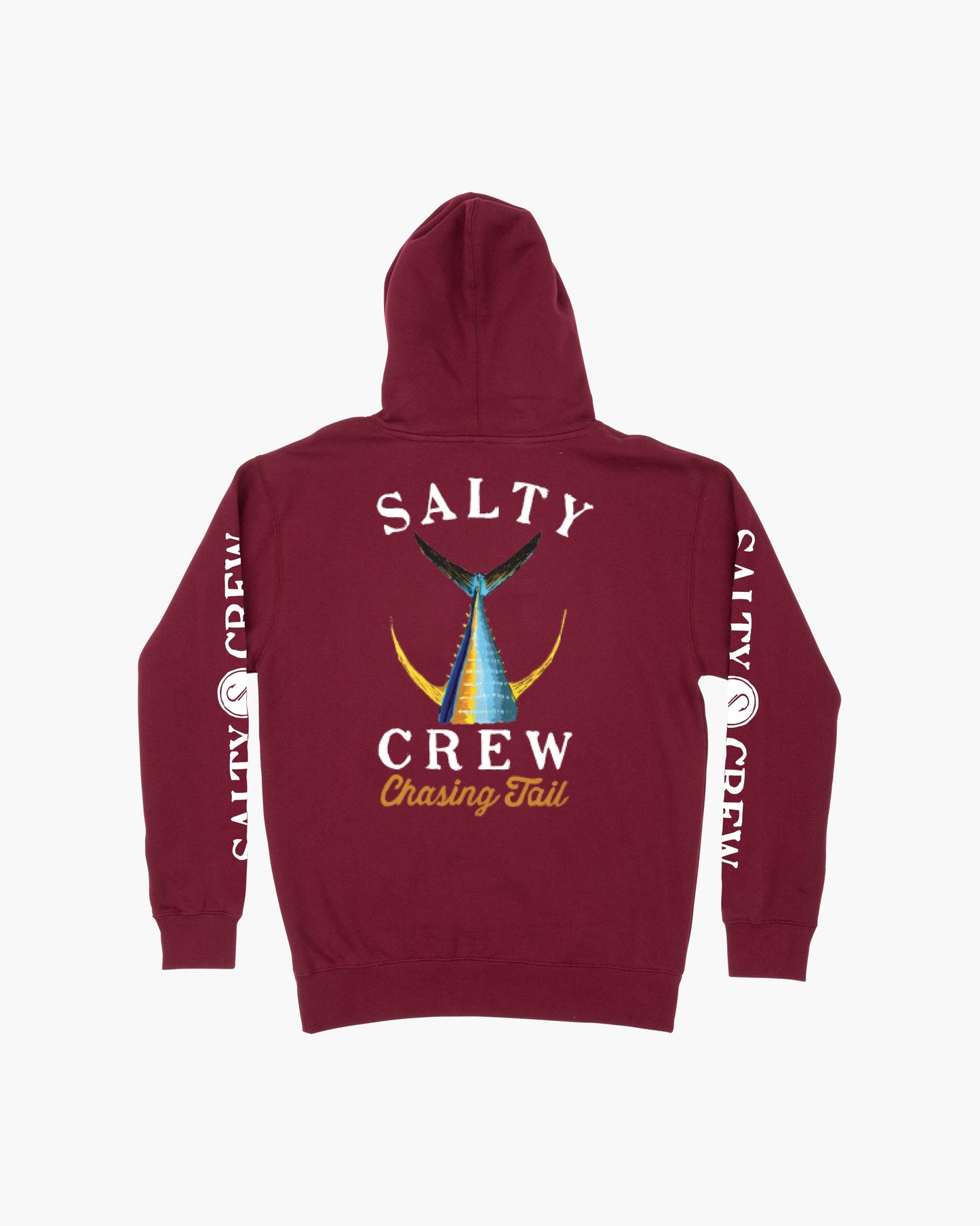 Tailed Hood Fleece - Burgundy