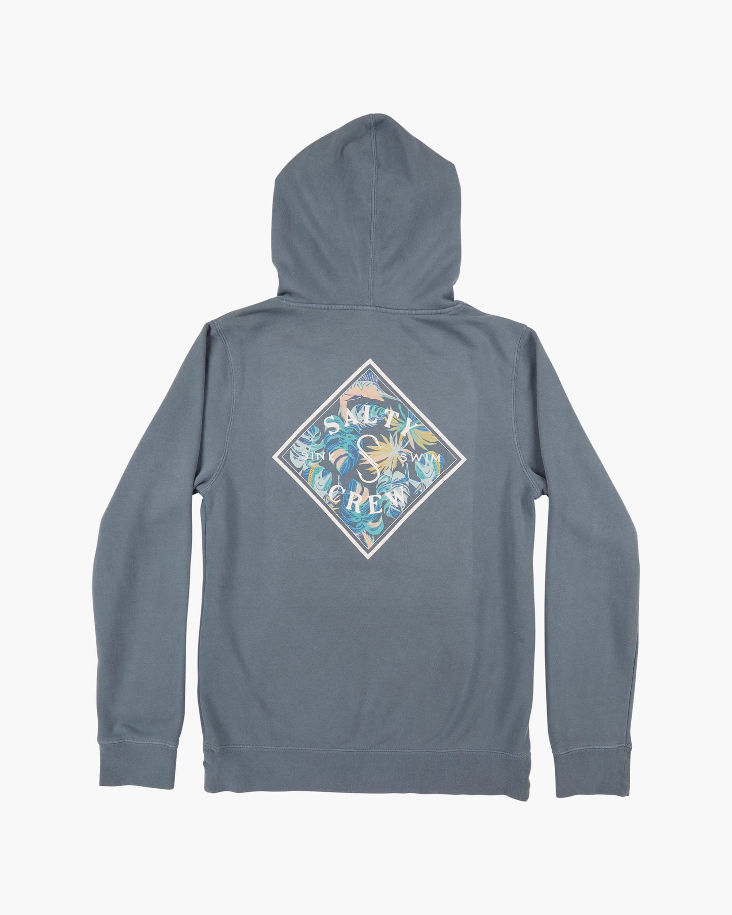 TIPPET BOYFRIEND HOODY - Harbor Blue