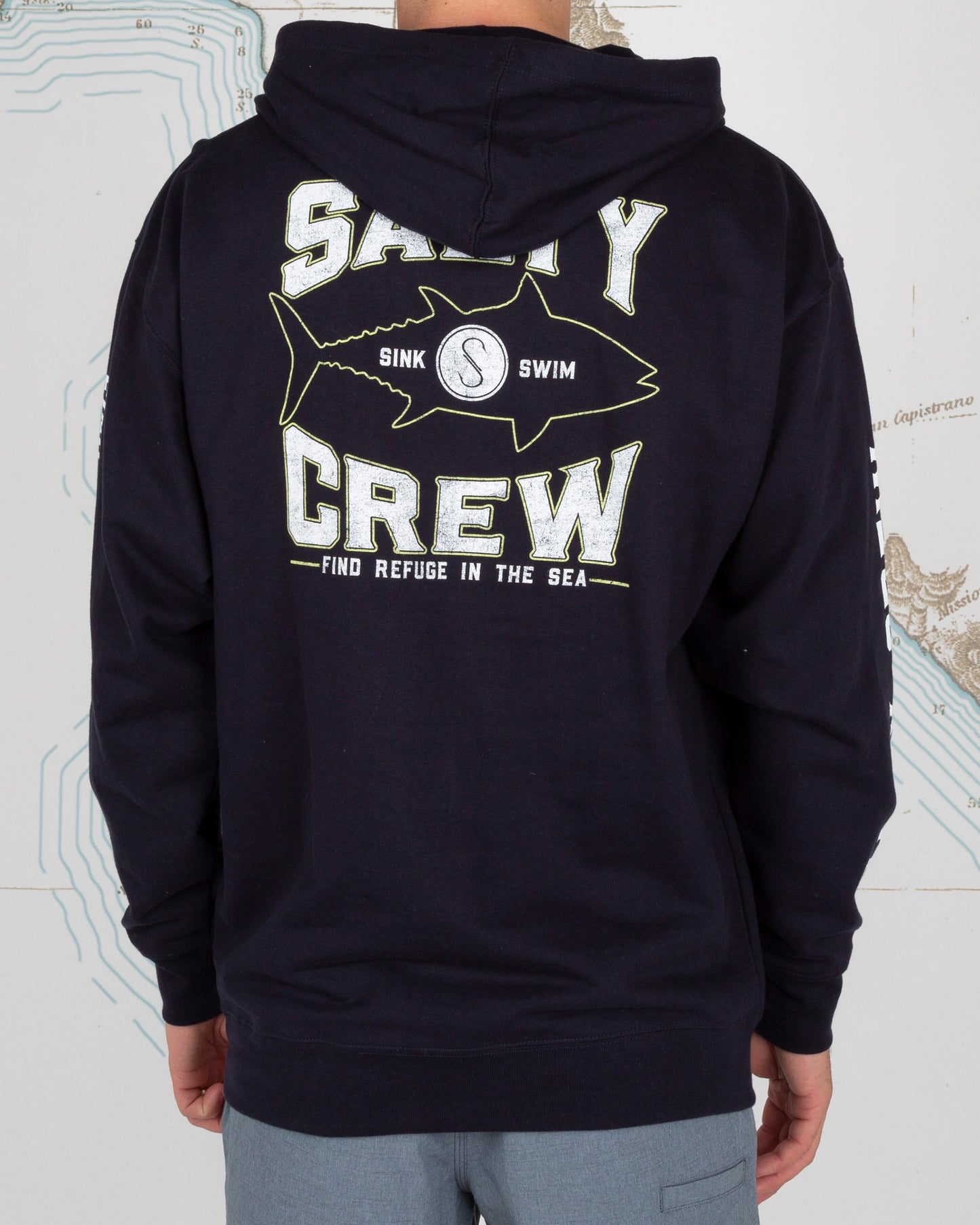 TIGHT LINES FLEECE - Navy