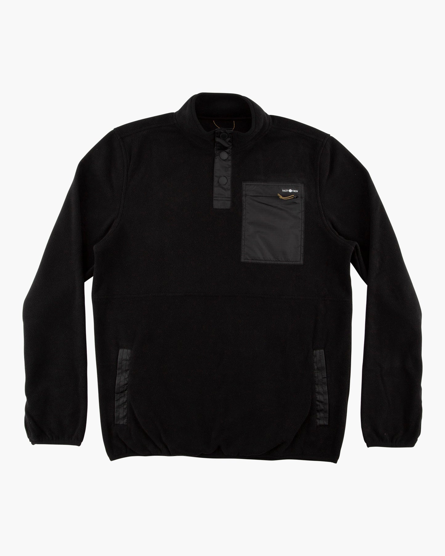 EDGEWATER PULLOVER FLEECE - Black