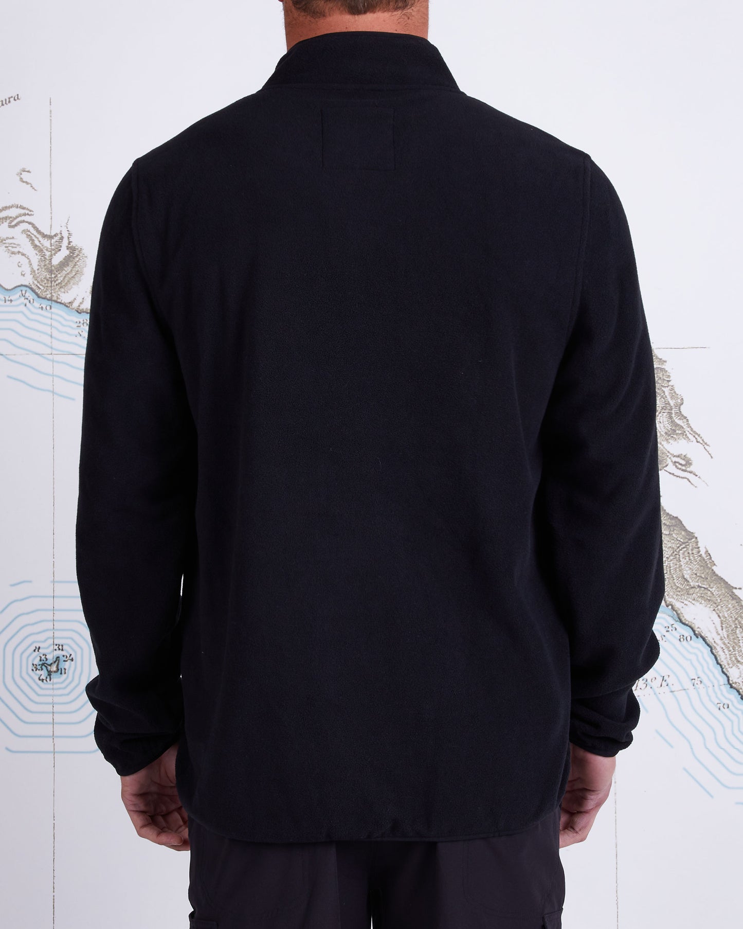 EDGEWATER PULLOVER FLEECE - Black