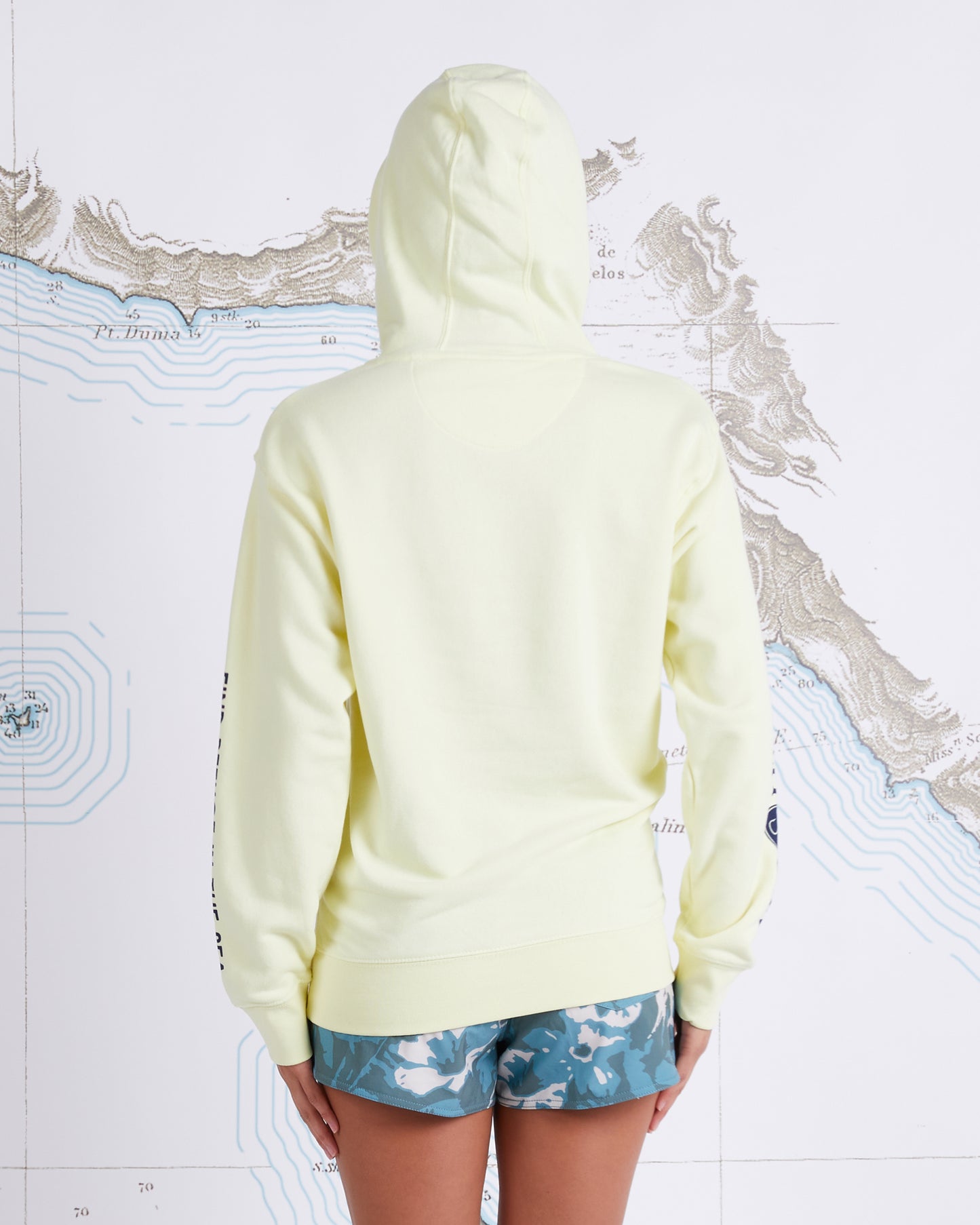 FLIP FLOP BOYFRIEND HOODY - Banana