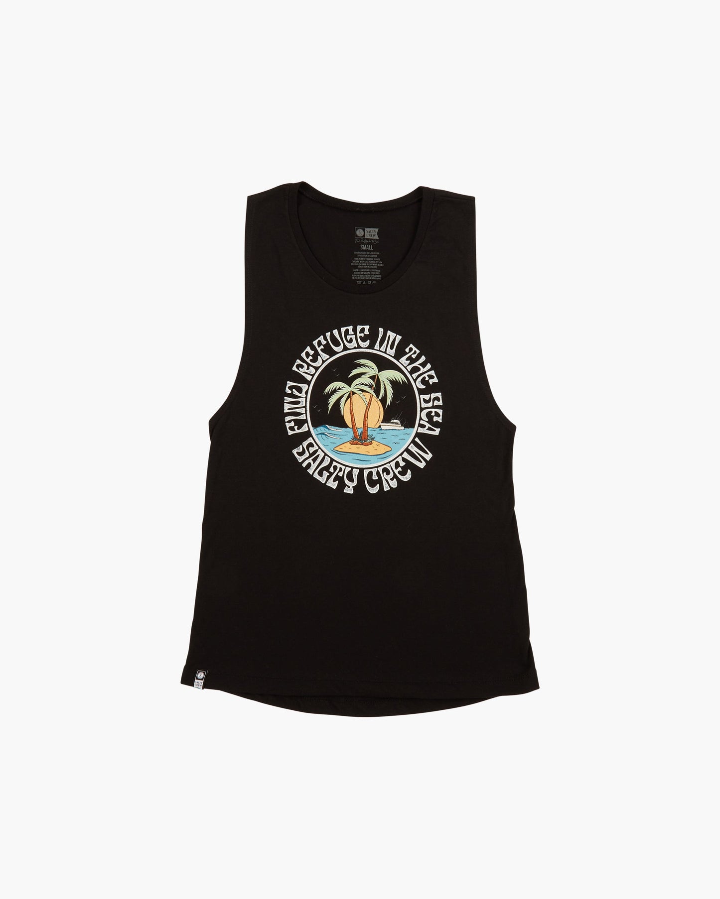 DOS PALMS MUSCLE TANK - Black