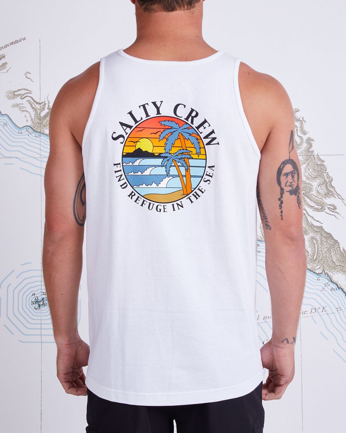 PARADISE TANK - White