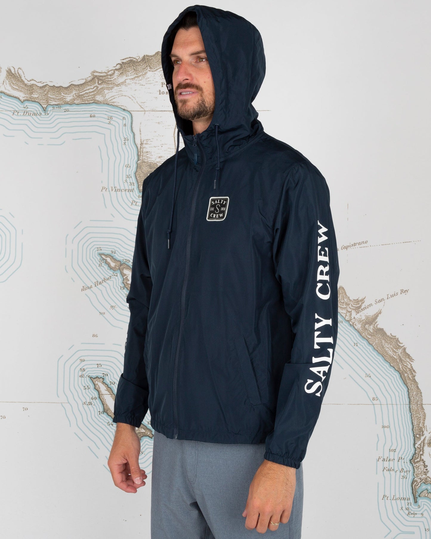 S-Hook Windbreaker - Navy