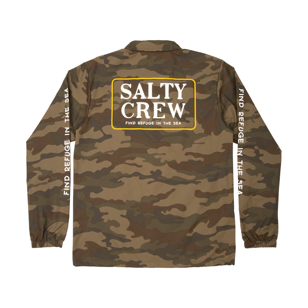 DECKHAND COACHES JACKET - Camo