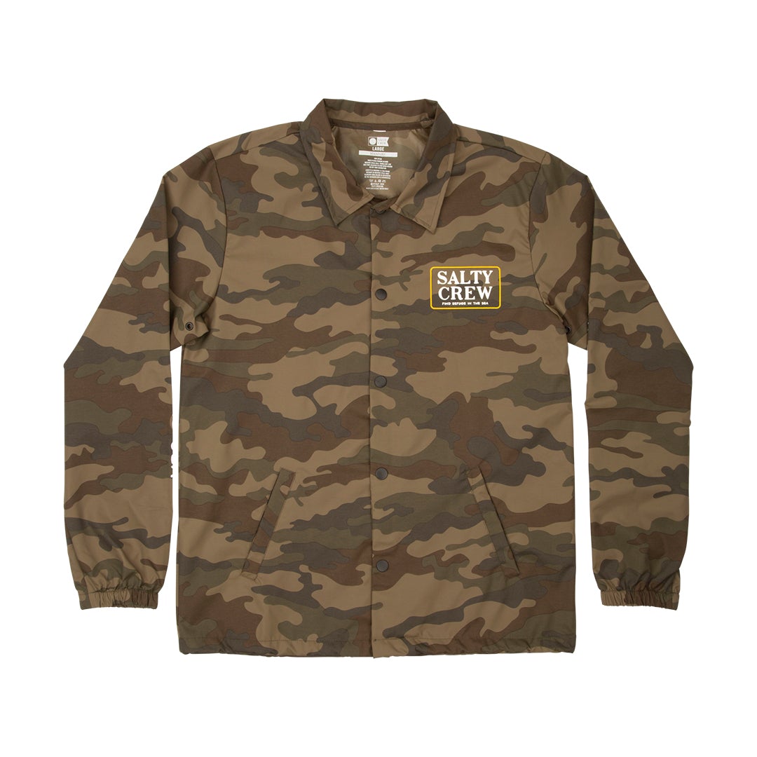 DECKHAND COACHES JACKET - Camo