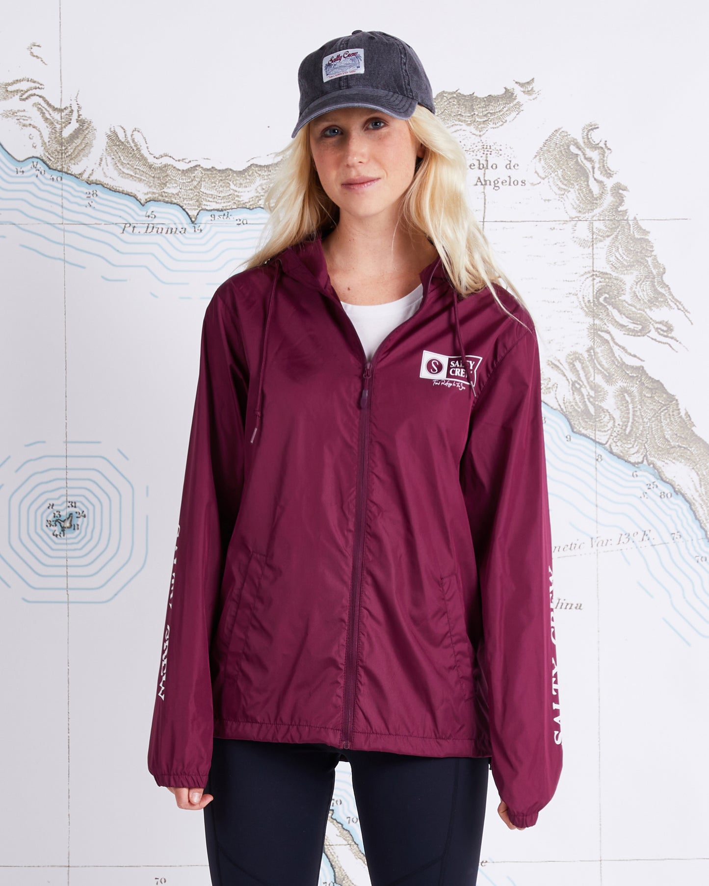 ALPHA WINDBREAKER - Maroon