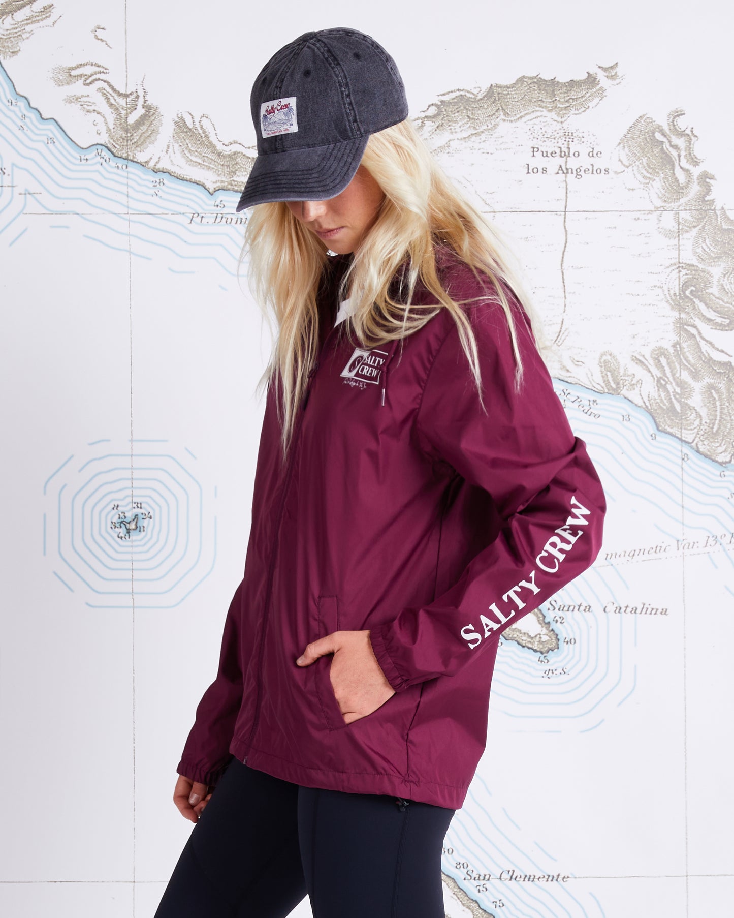 ALPHA WINDBREAKER - Maroon