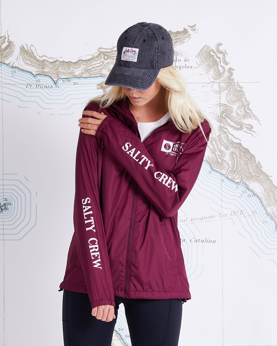 ALPHA WINDBREAKER - Maroon