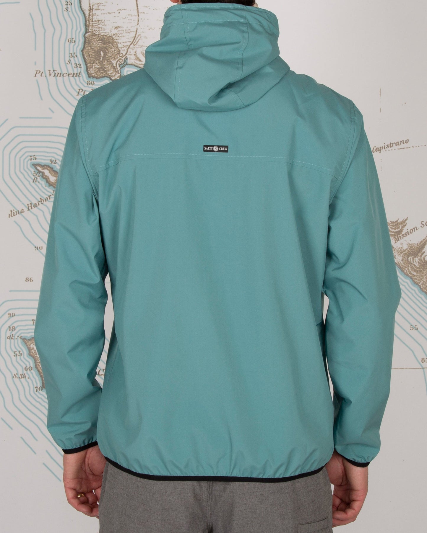 HEADWIND PACKABLE JACKET - Dark Aqua