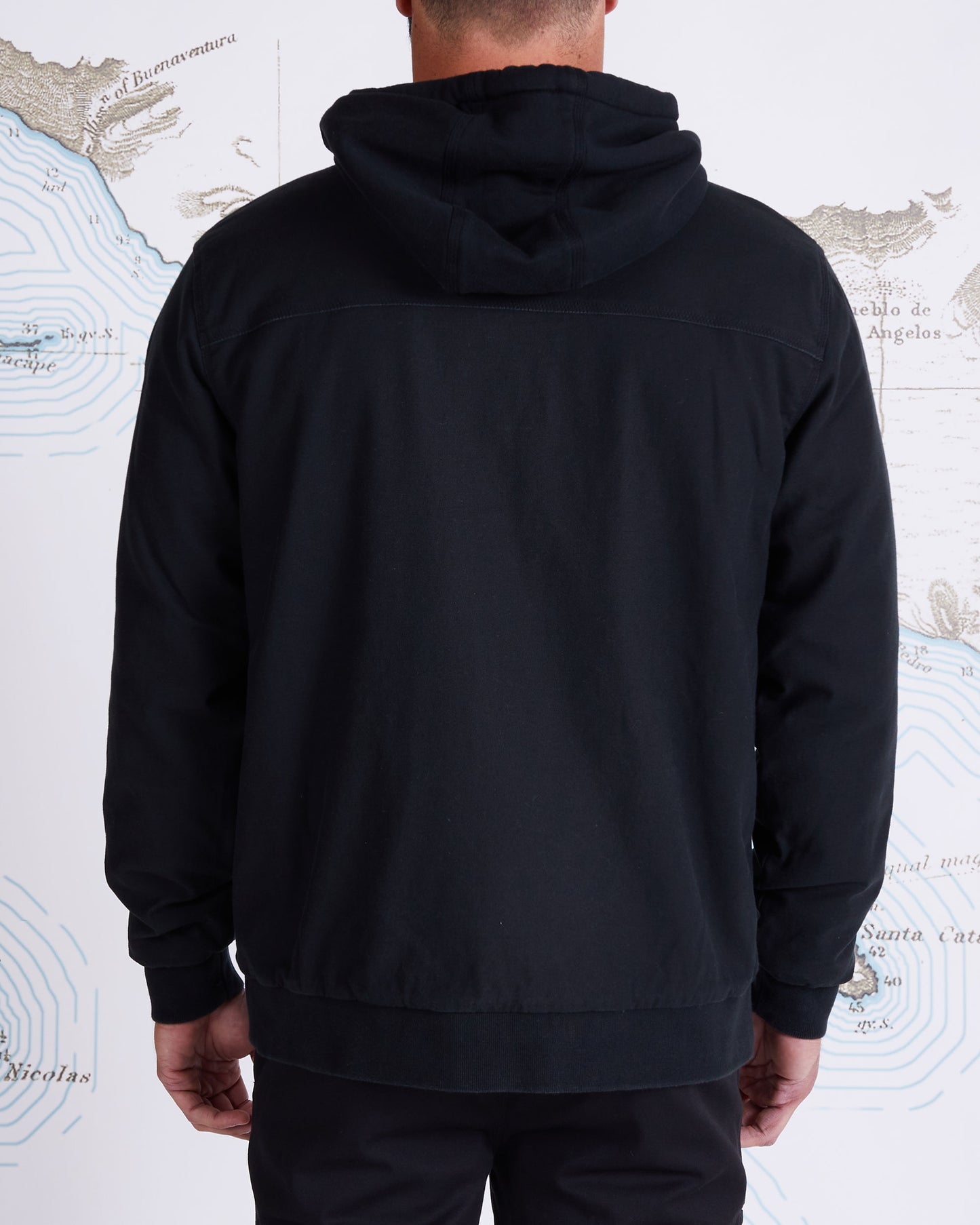 FRAMEWORK HOODED JACKET - Black