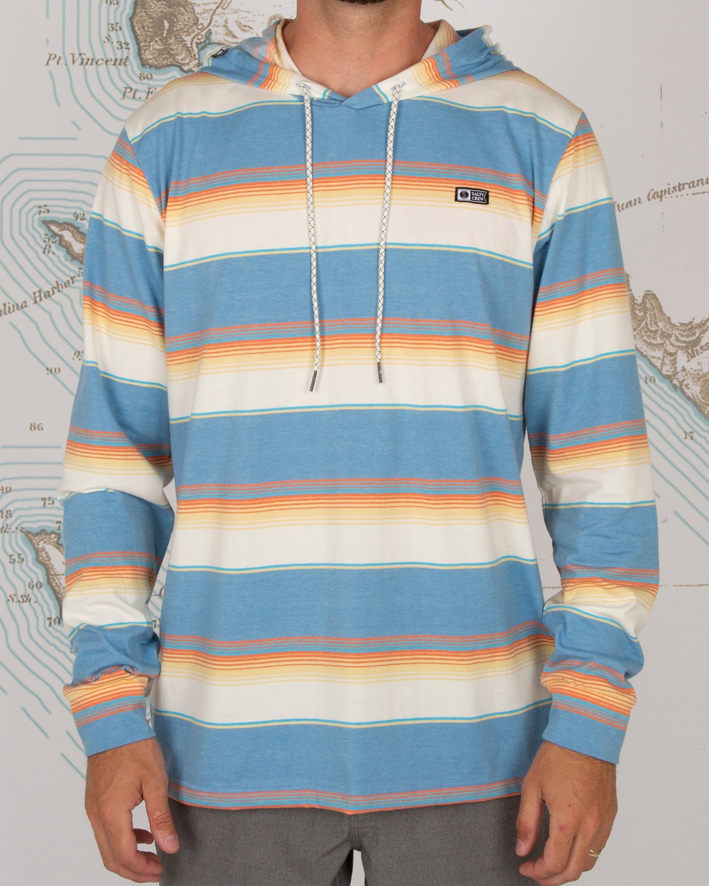 HORIZONS HOOD LS KNIT - Sunrise