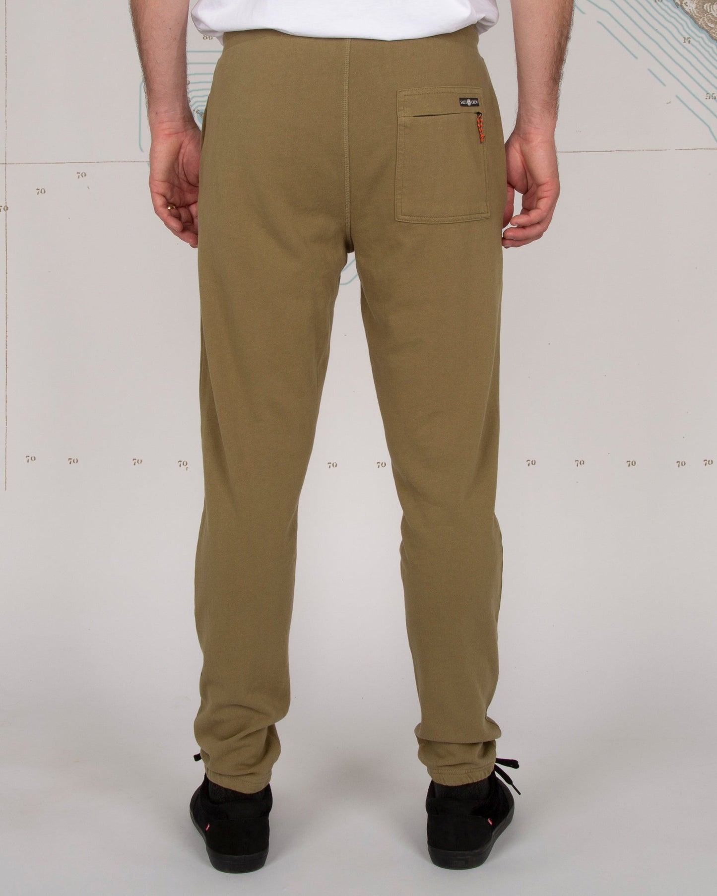 RESIN PIGMENT SWEATPANT - Dusty Olive