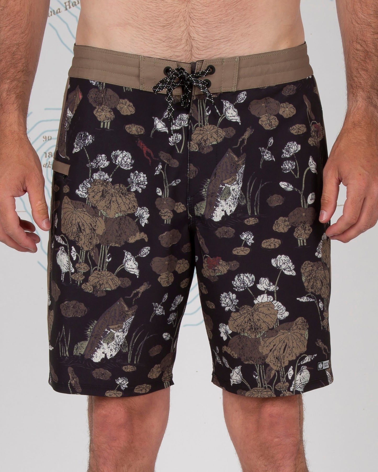 KEEL BOARDSHORT - BLACK