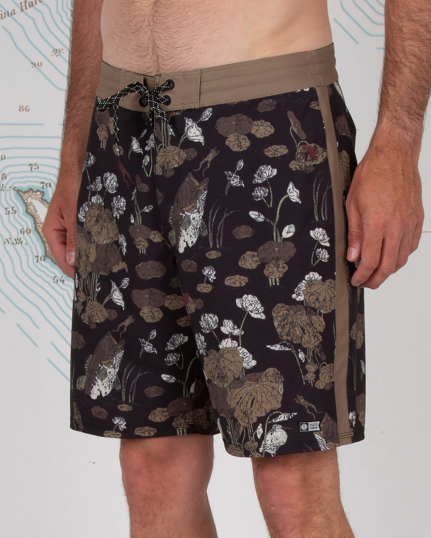 KEEL BOARDSHORT - BLACK