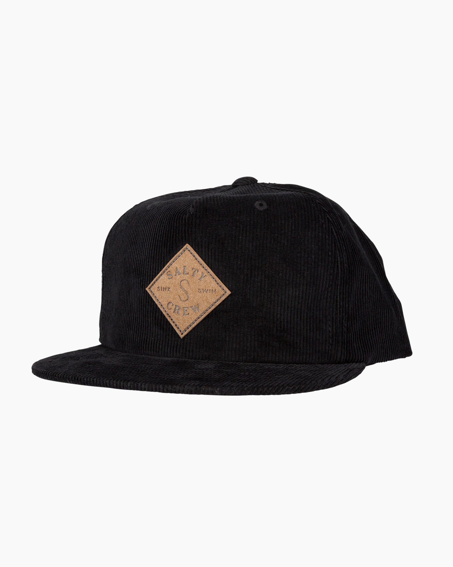 TIPPET CORDUROY 5 PANEL - Black