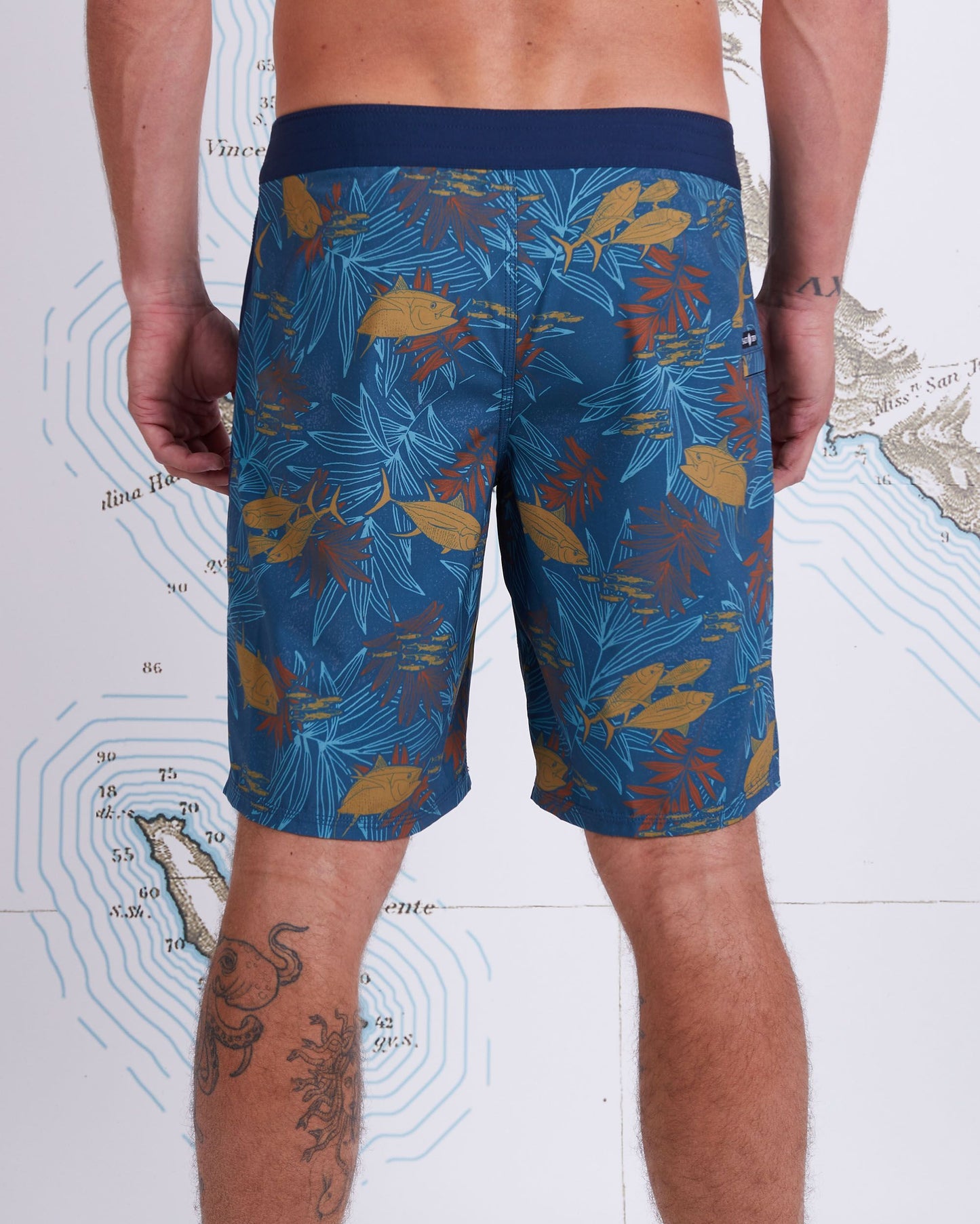 KEEL BOARDSHORT - DARK SLATE