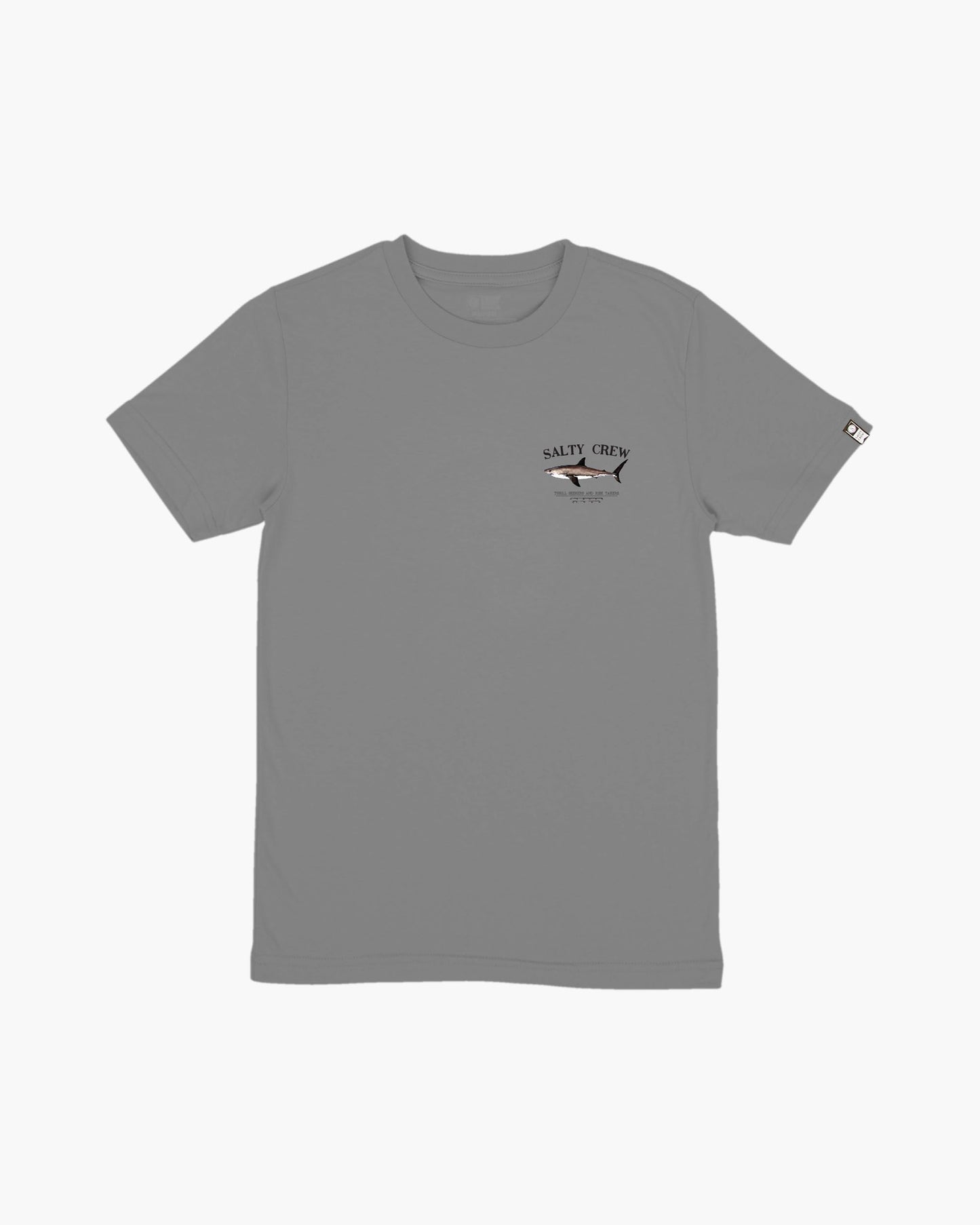 Bruce Boys S/S Tee - Charcoal